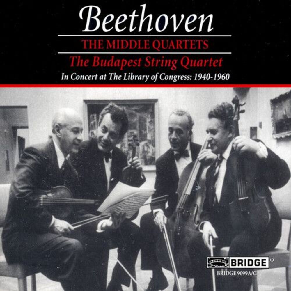 Ludwig van Beethoven - Middle Quartets  CD